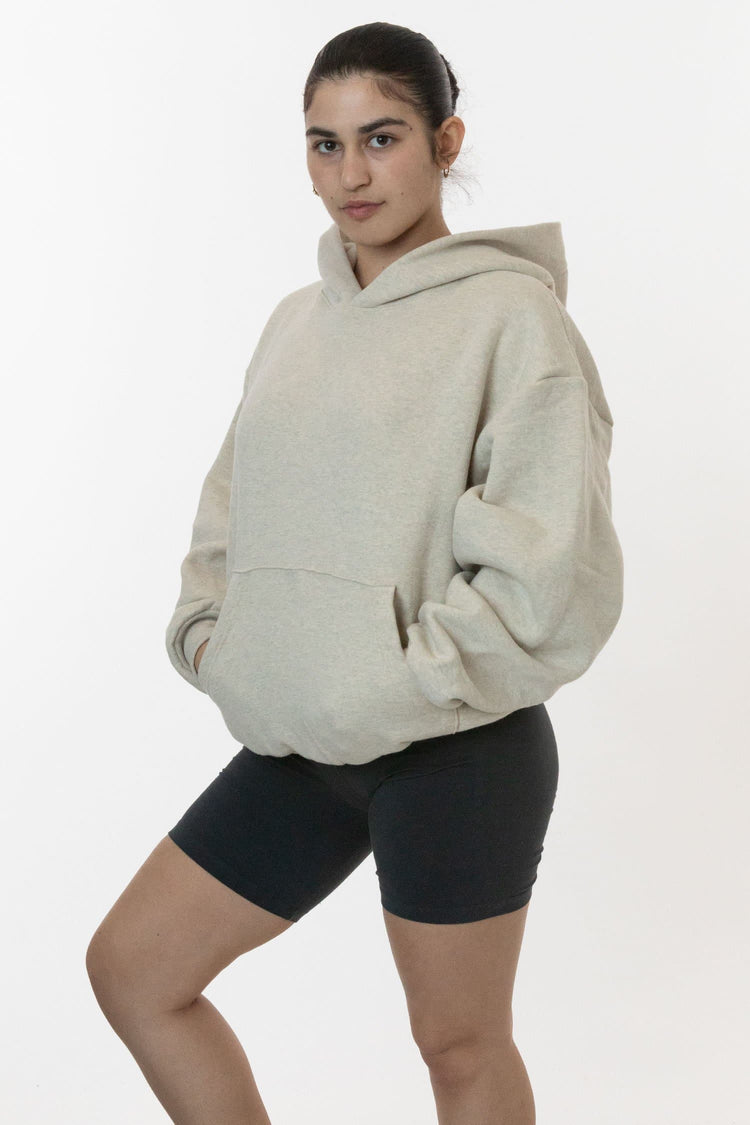 Los Angeles Apparel Adult USA-Made Flex Fleece Full-Zip Hooded Sweatshirt,  XXS, Dark Heather Grey at  Men's Clothing store