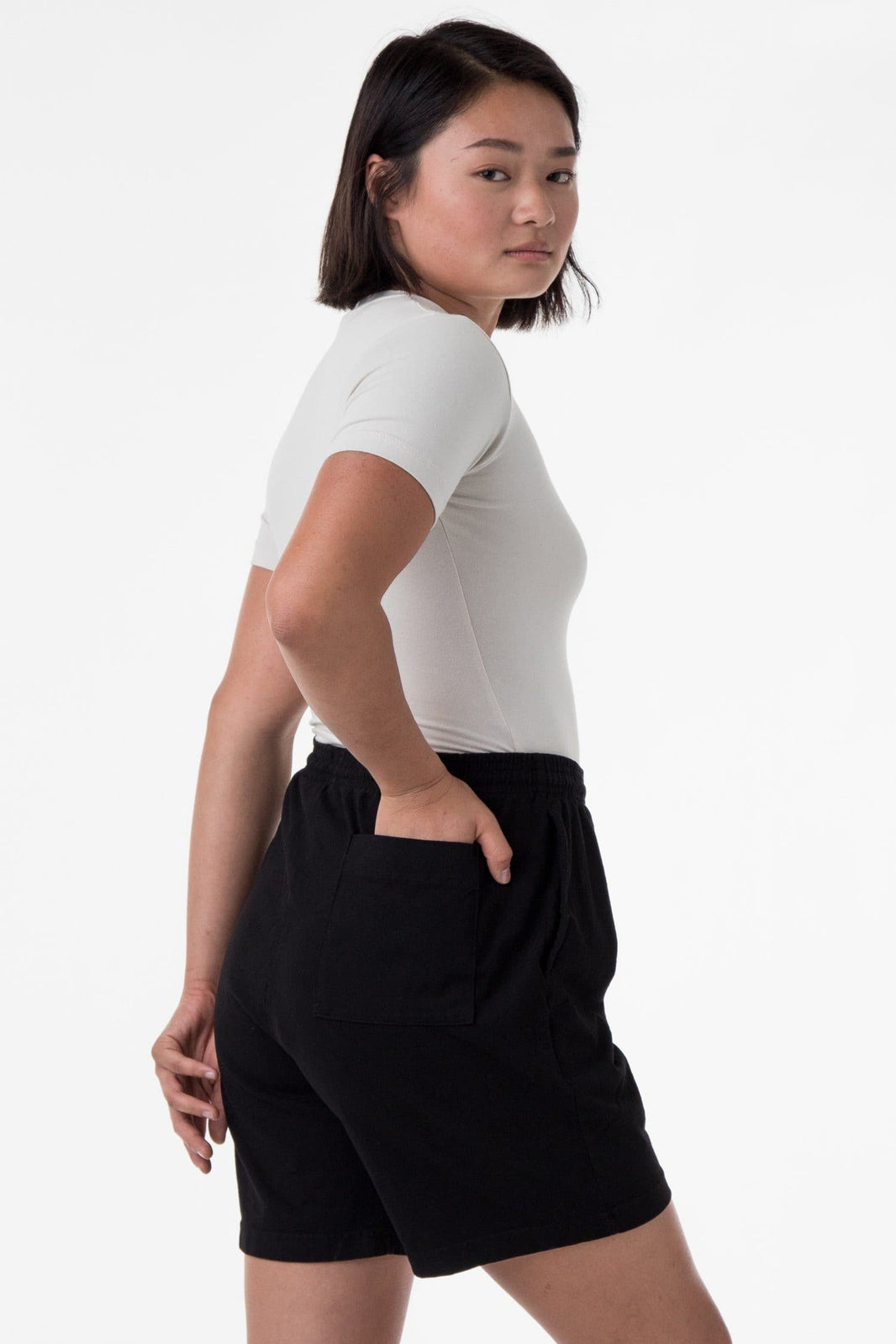 Garment Dye Nylon Twill Shorts main image 0