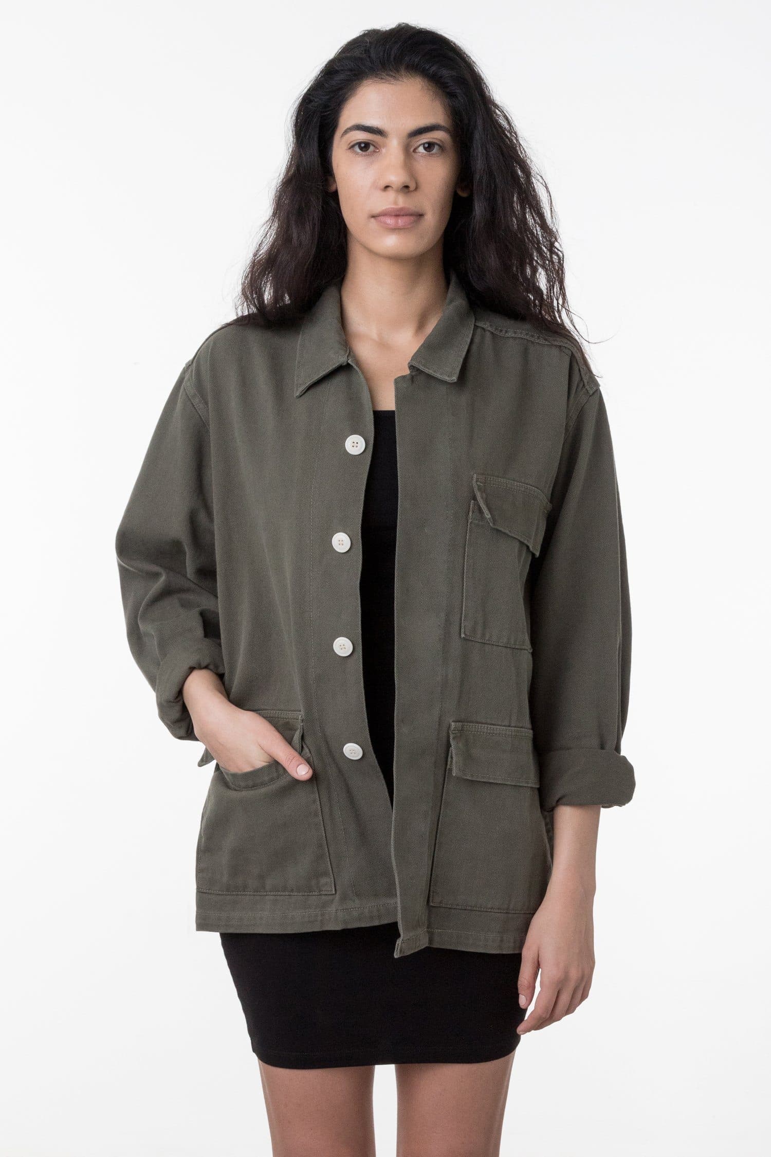 RCT400GD Unisex - 12 Oz. Cotton Twill Military Jacket – Los