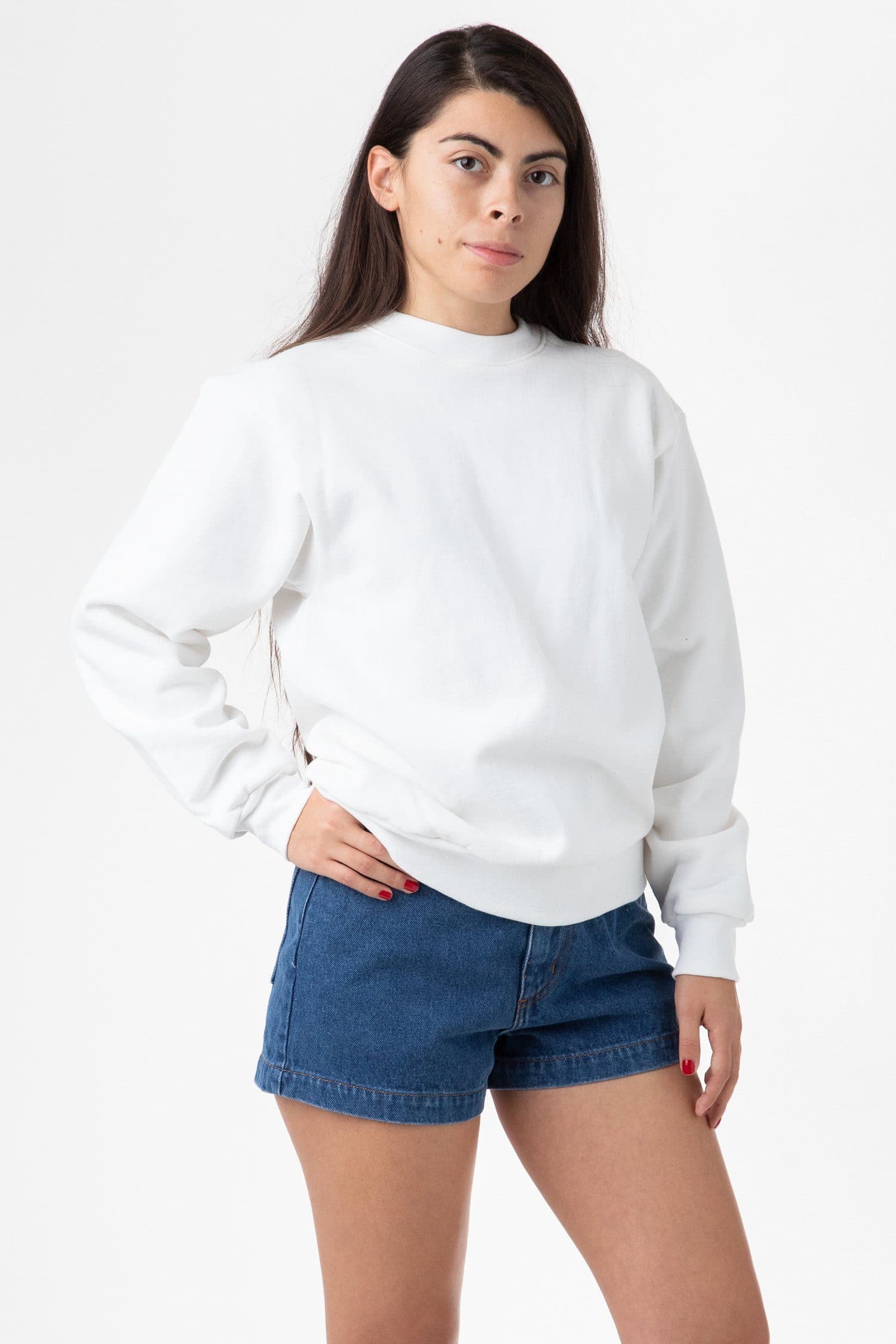 HF-07 Mix - 14oz. Heavy Fleece Pullover Crewneck Sweatshirt – Los