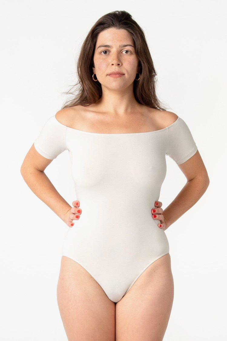 B307GD - Garment Dye Long Sleeve Boatneck Dance Bodysuit – Los Angeles  Apparel